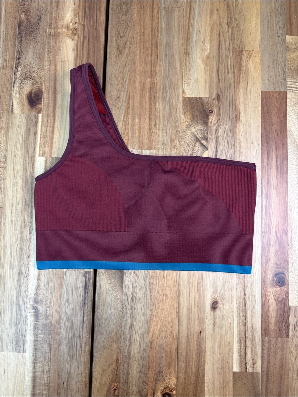Outdoor Voices One Shoulder Sports Bra